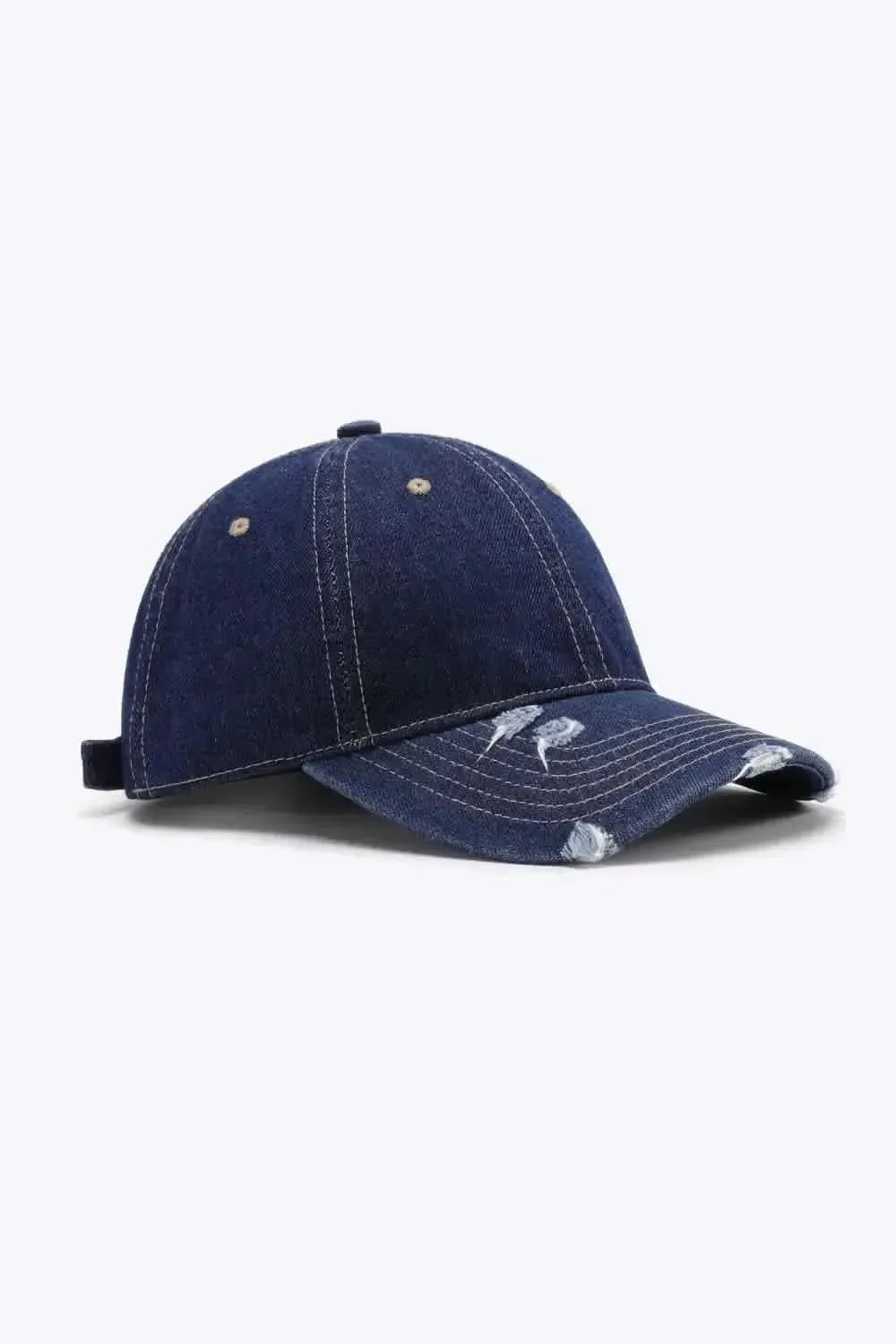 Distressed Adjustable Baseball Cap - Bad Moms Club