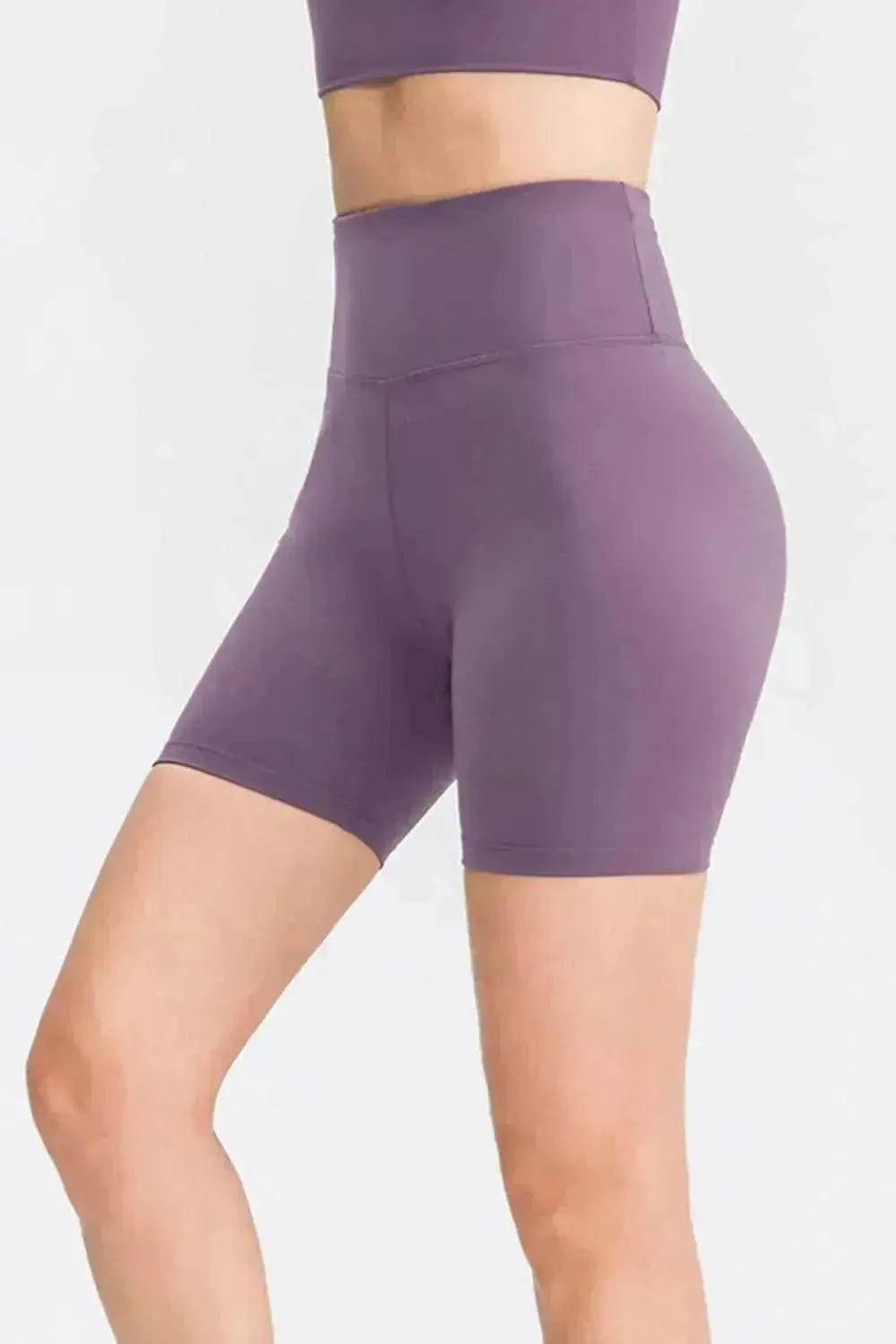 Wide Waistband Sports Shorts - Bad Moms Club