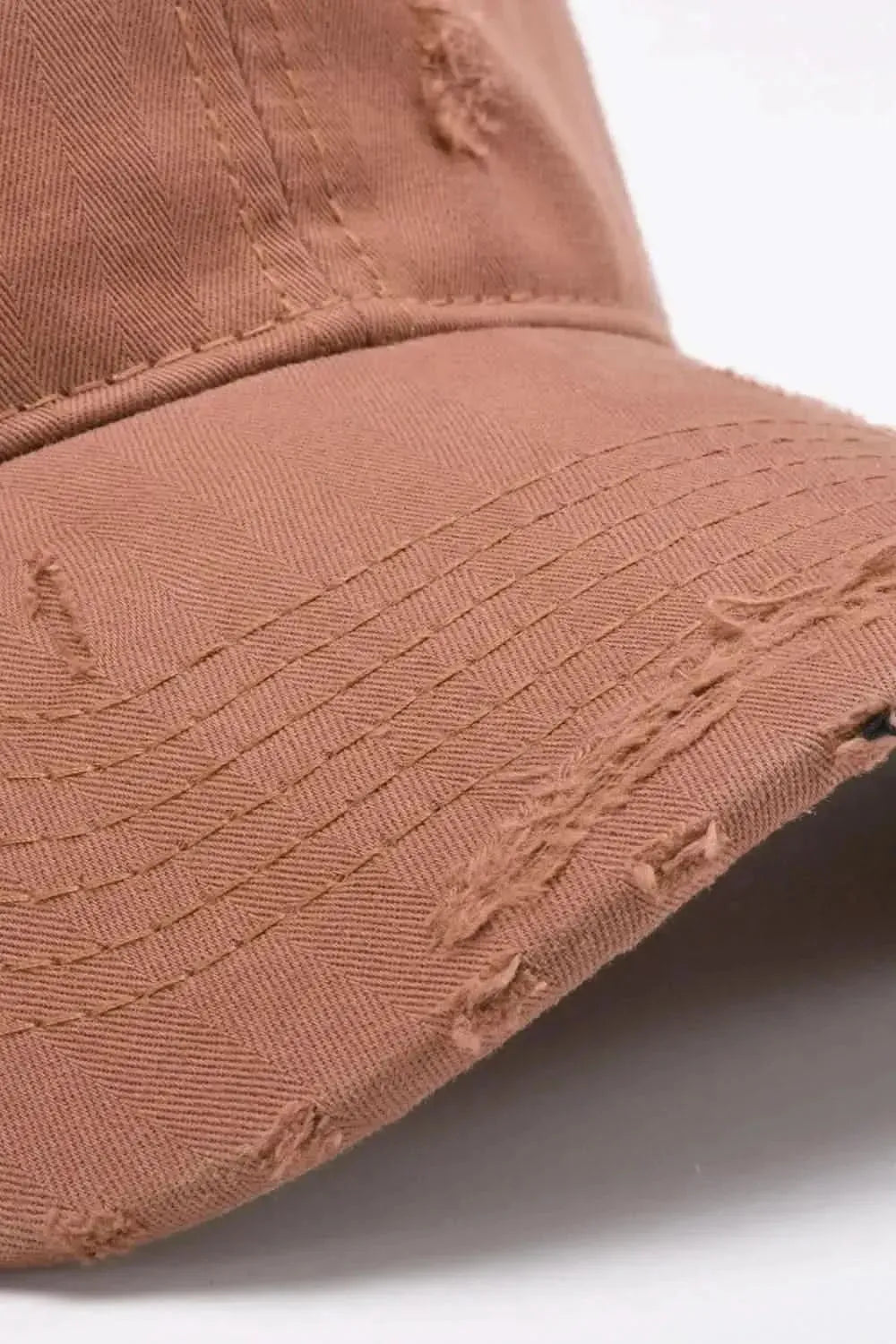 Distressed Adjustable Baseball Cap - Bad Moms Club