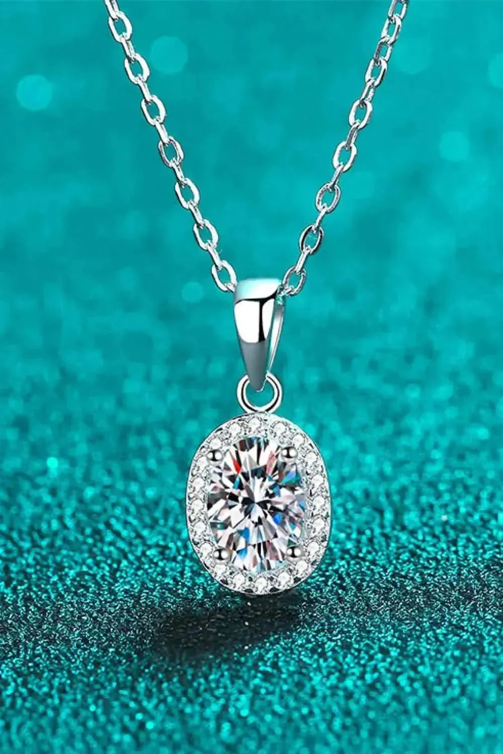 Be The One 1 Carat Moissanite Pendant Necklace - Bad Moms Club