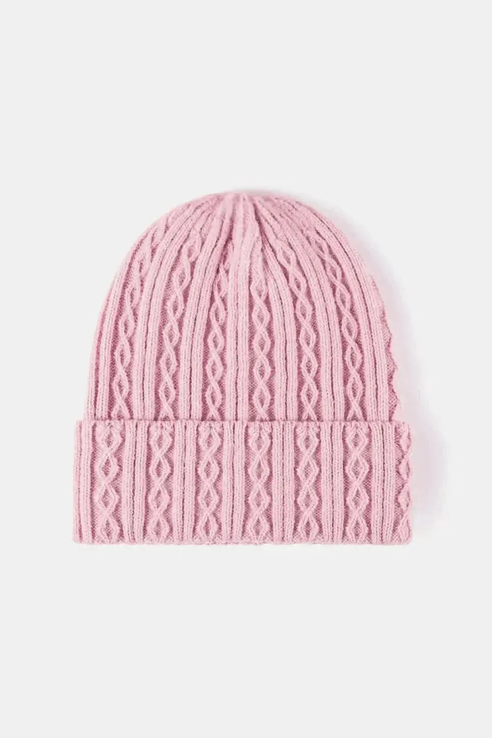 Mixed Knit Cuff Beanie - Bad Moms Club