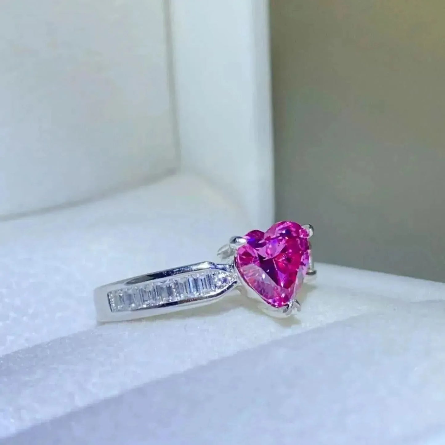 1 Carat Moissanite 925 Sterling Silver Ring - Bad Moms Club