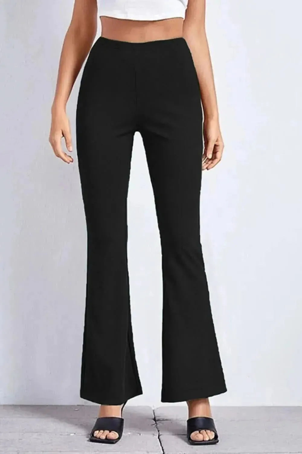 High Rise Flare Pants - Bad Moms Club