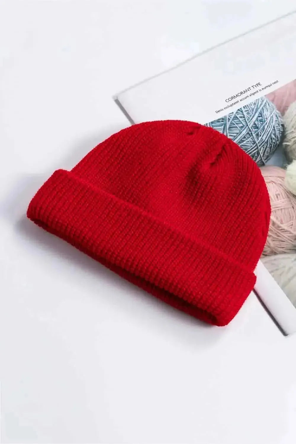 Cozy Rib-Knit Cuff Beanie - Bad Moms Club