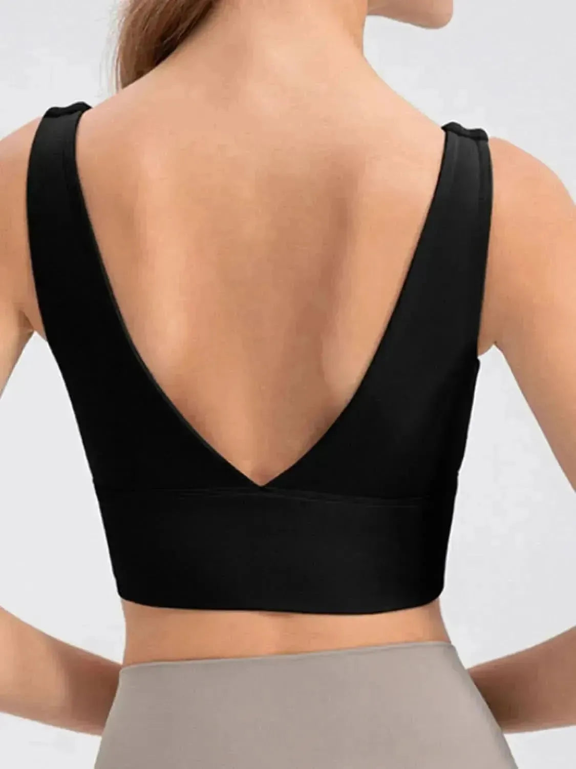 Scoop Neck Wide Strap Active Tank - Bad Moms Club
