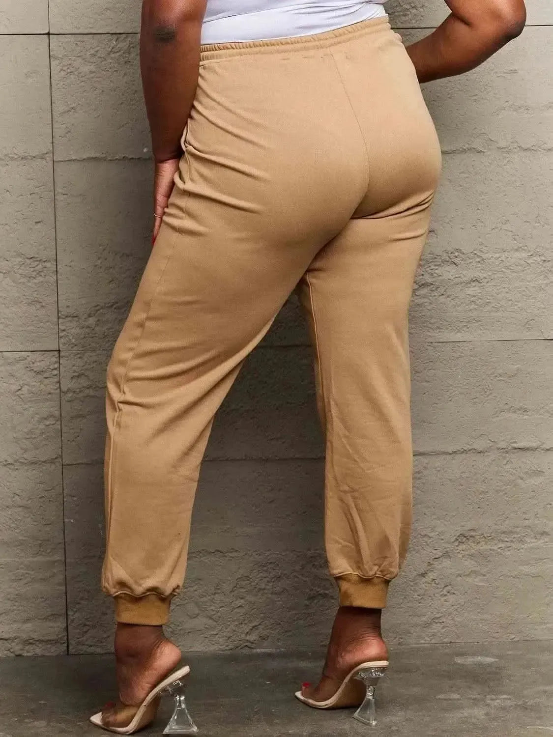 Simply Love Full Size Drawstring Sweatpants - Bad Moms Club