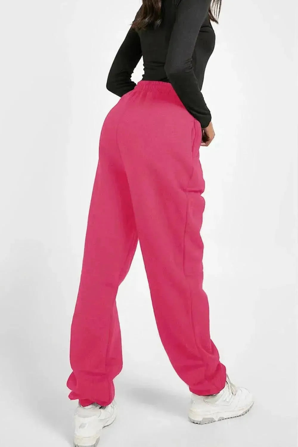 Simply Love Simply Love Full Size Drawstring DAY YOU DESERVE Graphic Long Sweatpants - Bad Moms Club