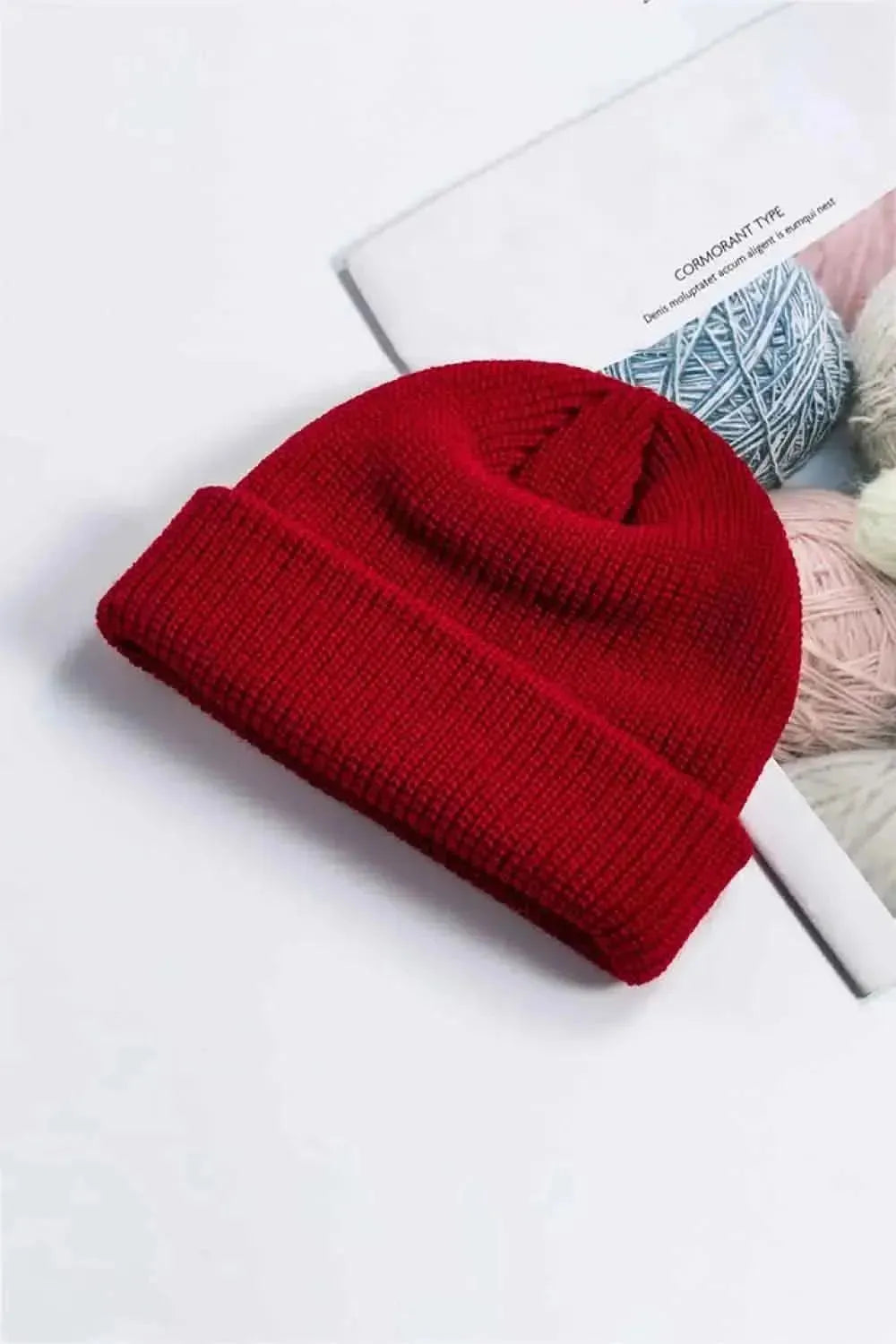 Cozy Rib-Knit Cuff Beanie - Bad Moms Club