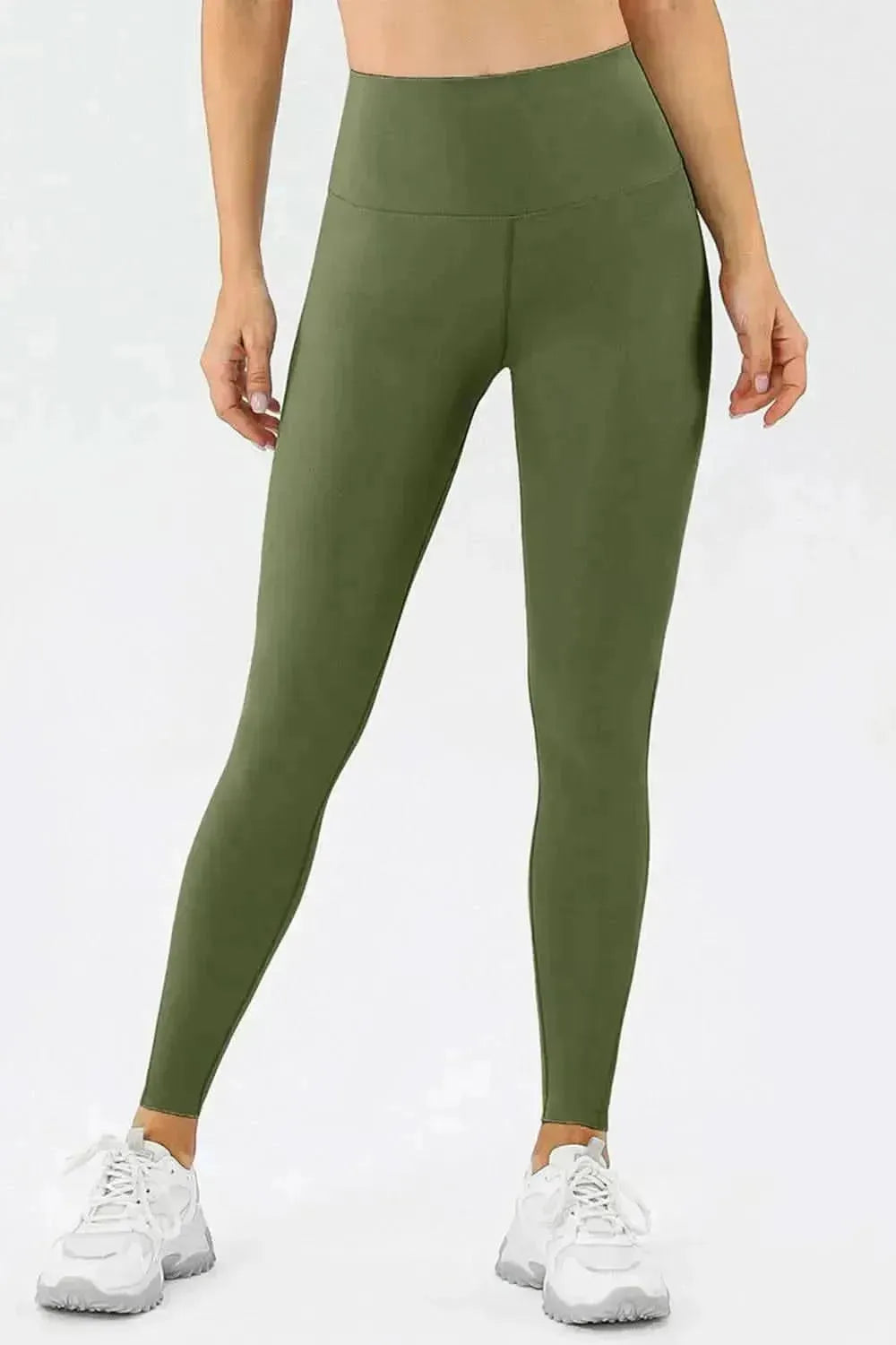 High Waist Skinny Active Pants - Bad Moms Club