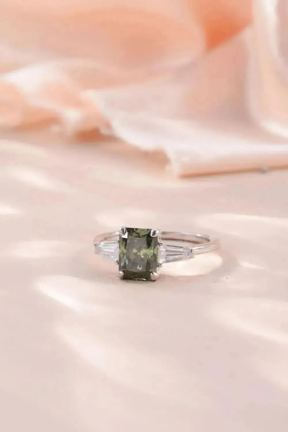 2 Carat Moissanite 925 Sterling Silver Ring - Bad Moms Club