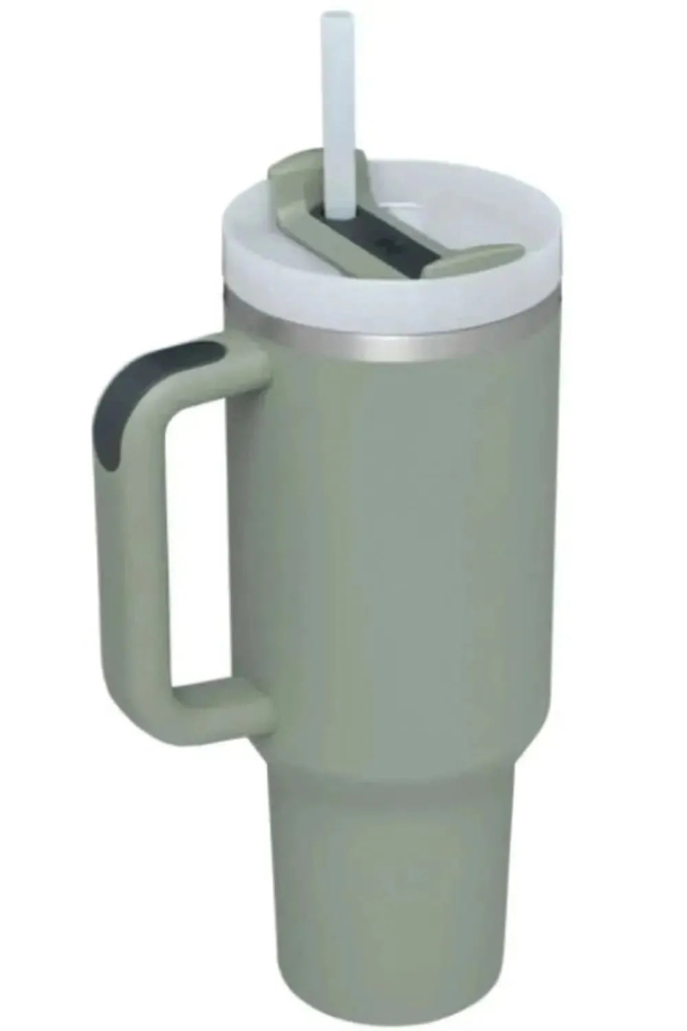 Stainless Steel Tumbler with Upgraded Handle and Straw - Bad Moms Club