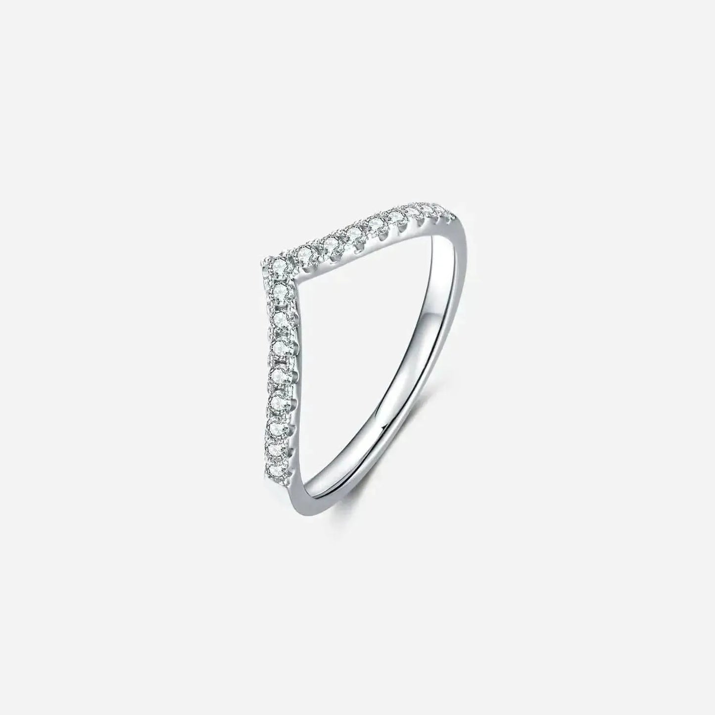 Moissanite 925 Sterling Silver Ring - Bad Moms Club
