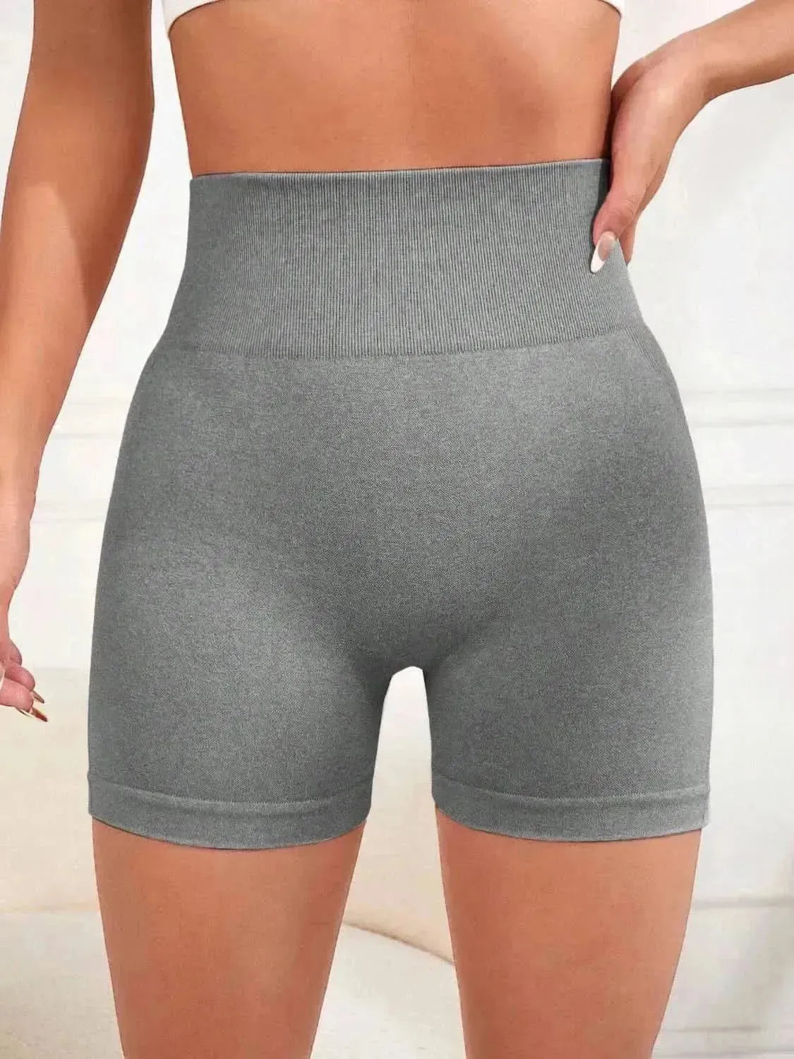 High Waist Active Shorts - Bad Moms Club