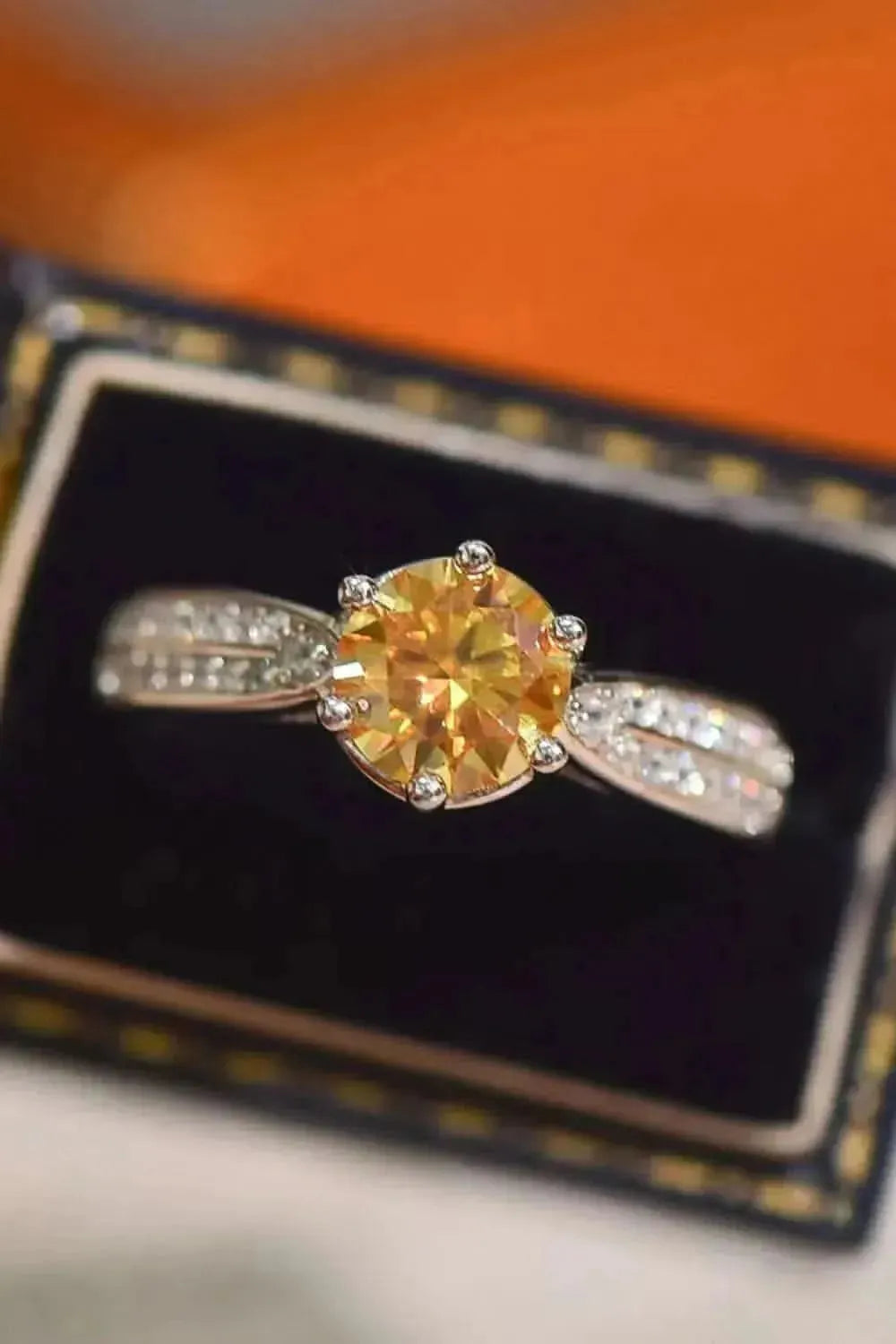 Living Your Life 3 Carat Moissanite 6-Prong Ring - Bad Moms Club