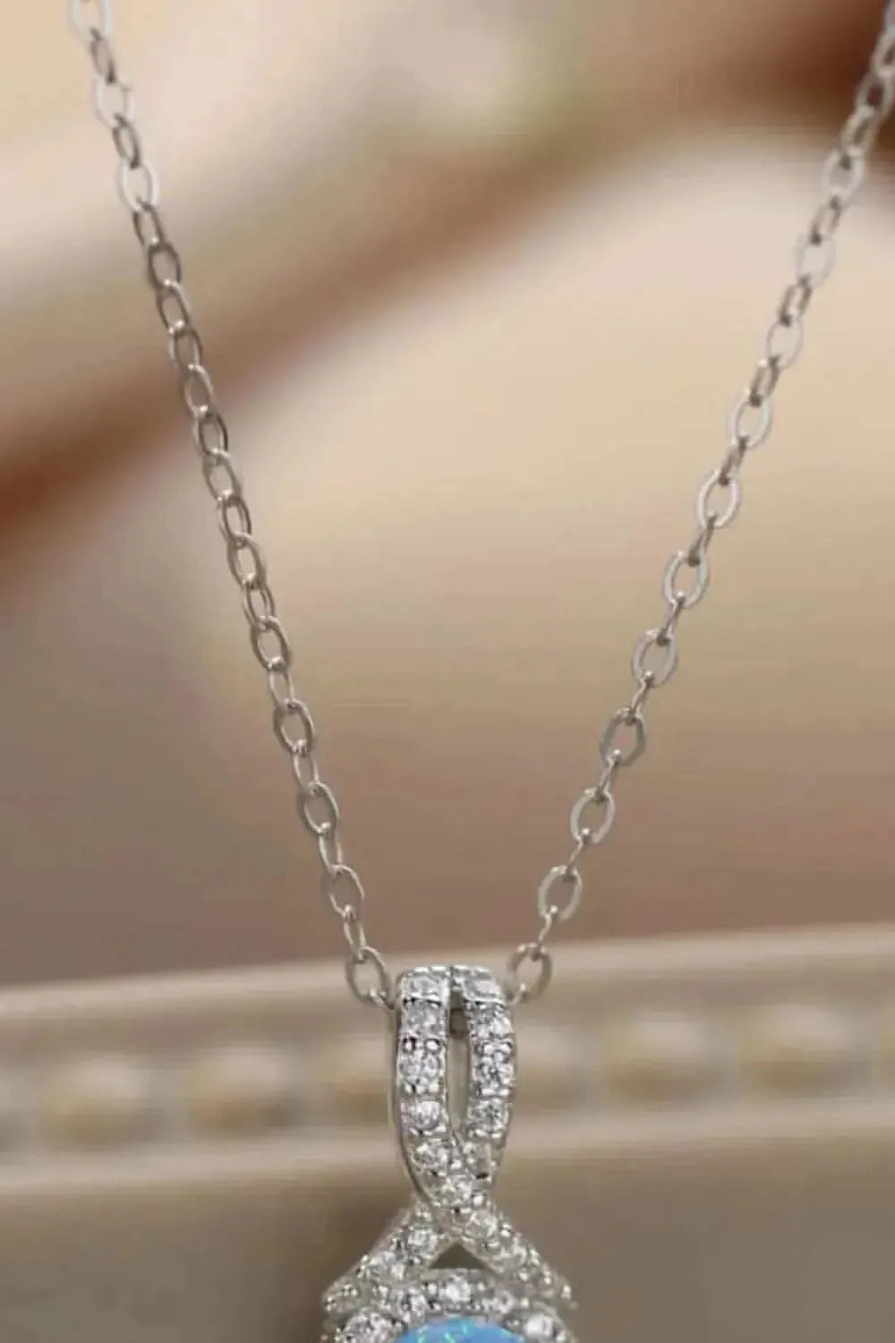Feeling My Best Opal Pendant Necklace - Bad Moms Club