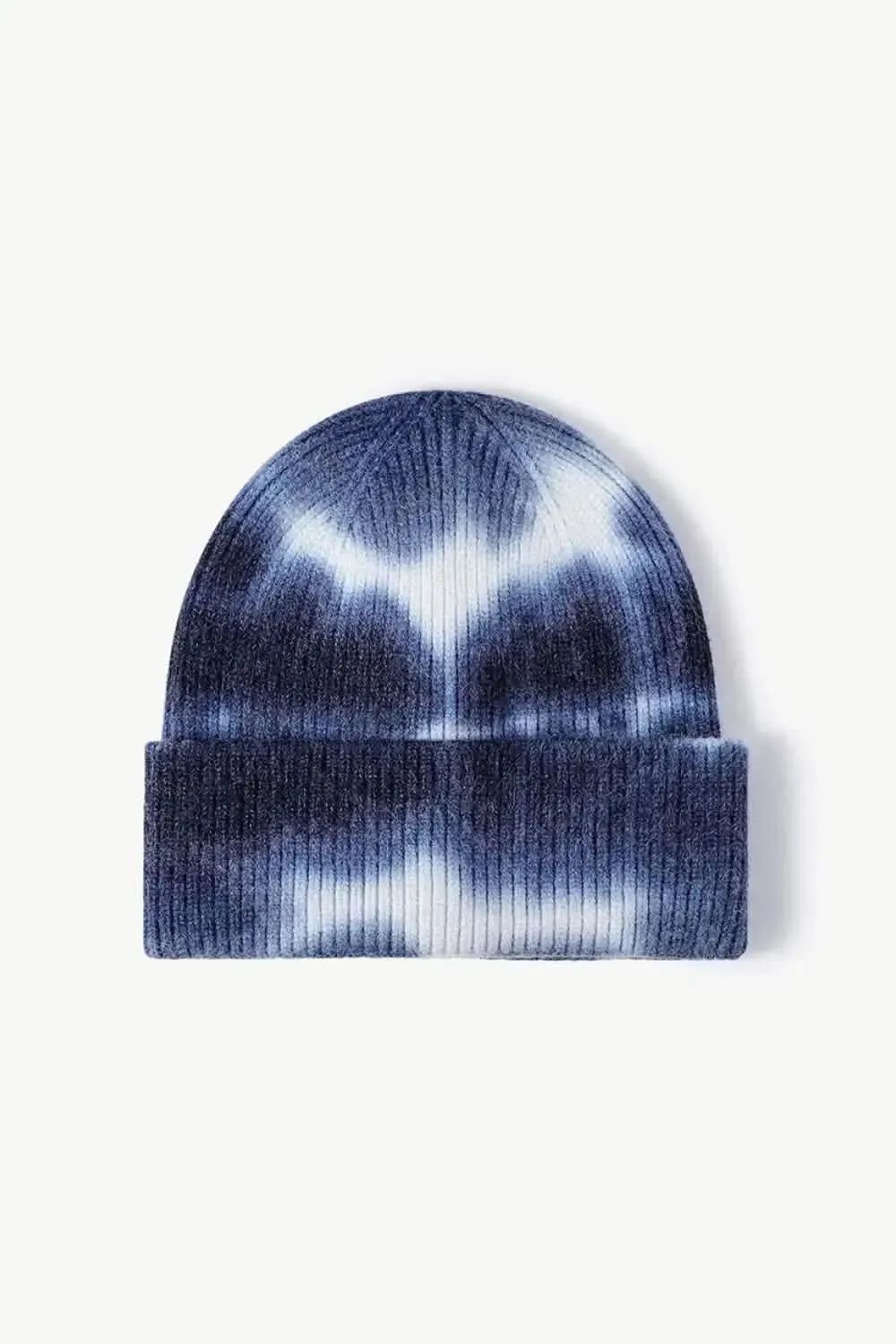 Tie-Dye Cuffed Knit Beanie - Bad Moms Club