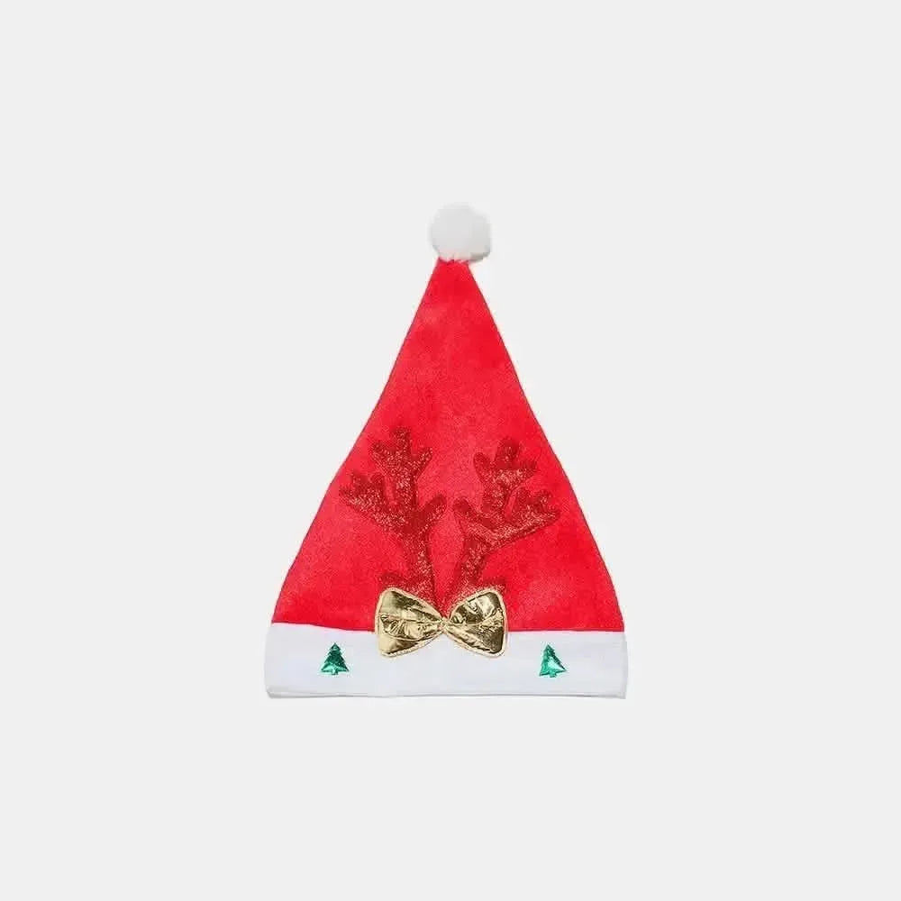 2 Piece Antler Christmas Hat with pompom - Bad Moms Club