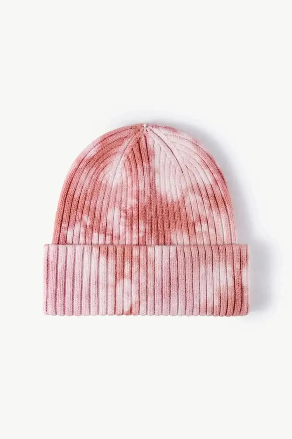 Tie-Dye Ribbed Cuffed Beanie - Bad Moms Club