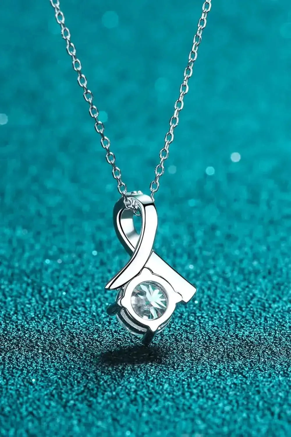 Unique and Chic Moissanite Pendant Necklace - Bad Moms Club