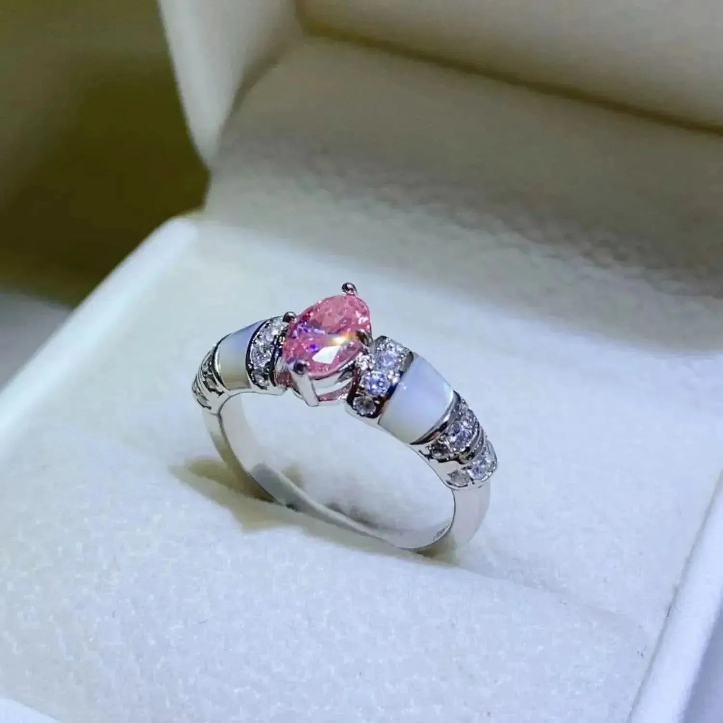 1 Carat Moissanite 925 Sterling Silver Ring - Bad Moms Club