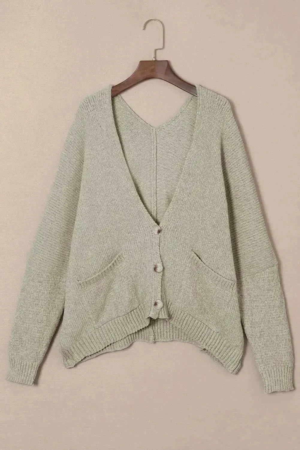 Button Down Cardigan with Pockets - Bad Moms Club
