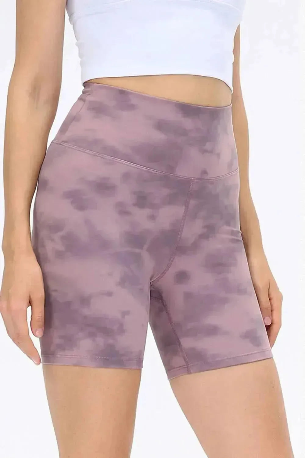Wide Waistband Sports Shorts - Bad Moms Club