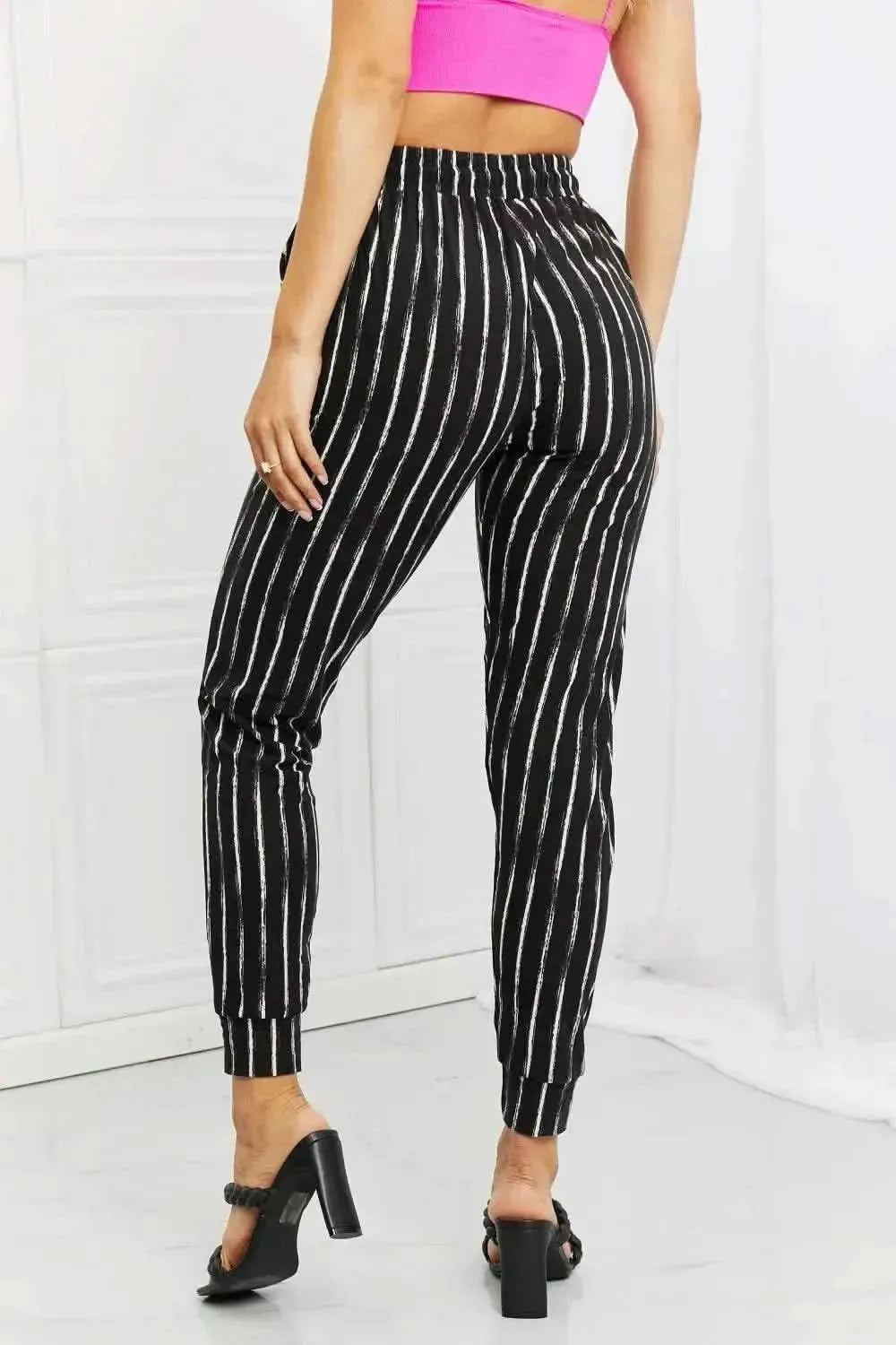 Leggings Depot Stay In Full Size Joggers - Bad Moms Club