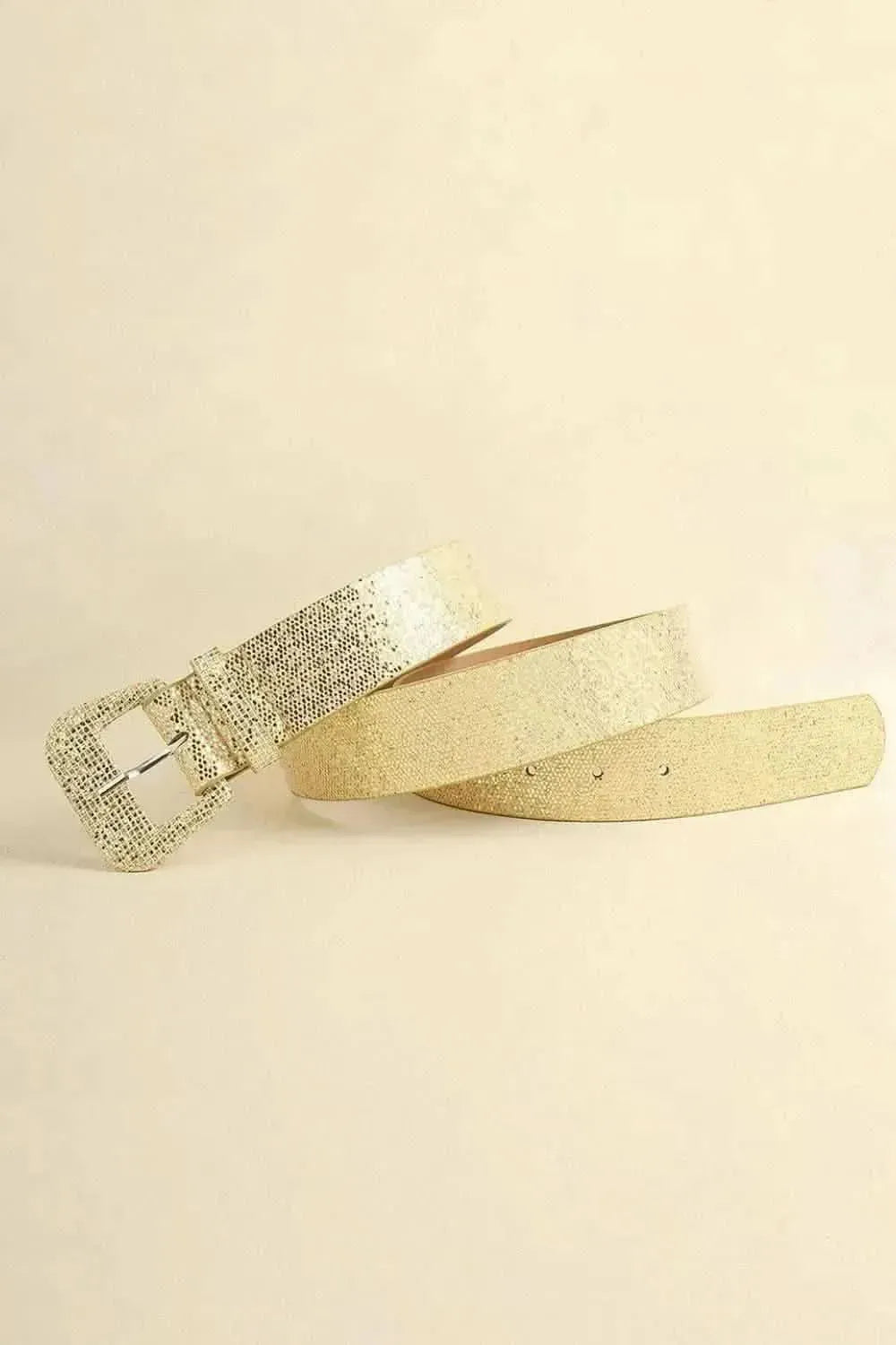 Glitter PU Leather Belt - Bad Moms Club