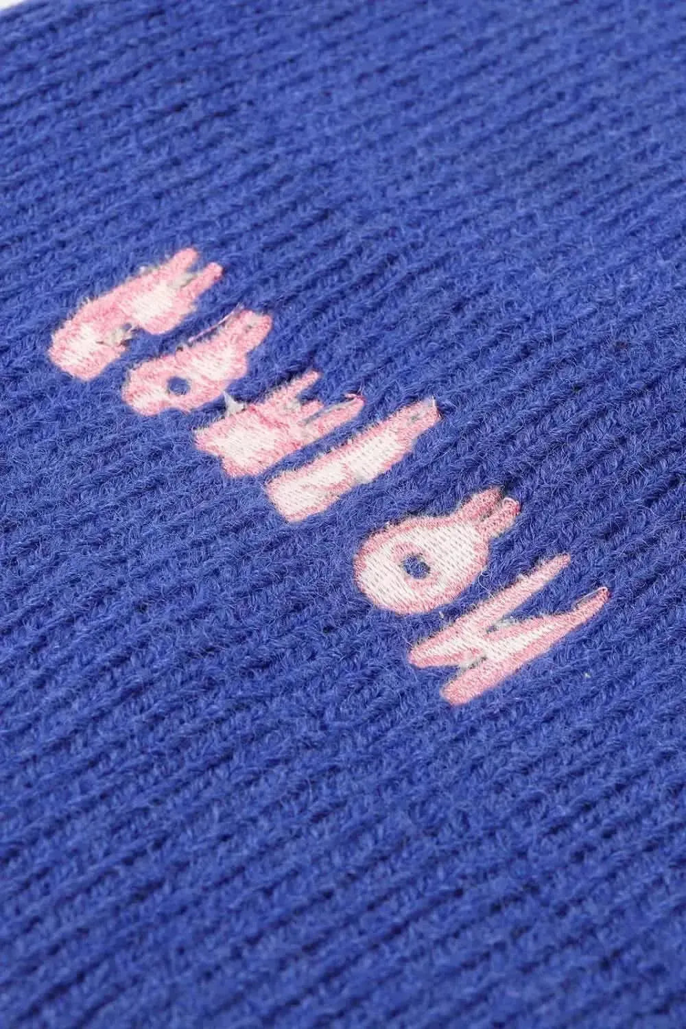 COME ON Embroidered Cuff Knit Beanie - Bad Moms Club
