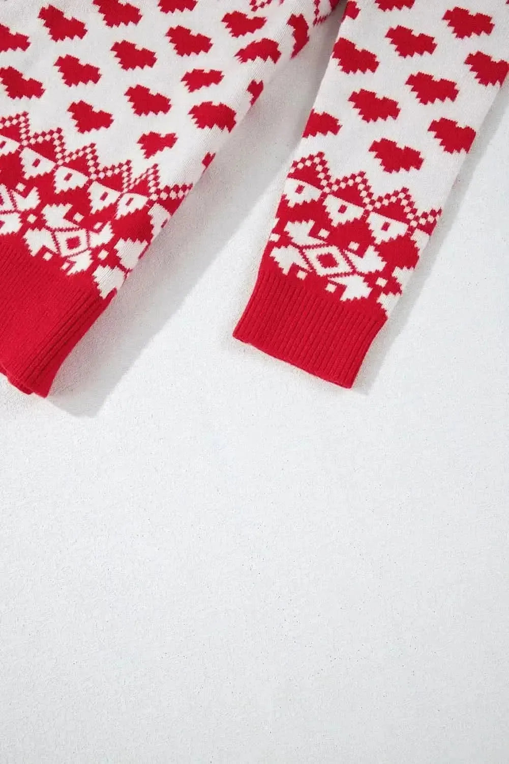 Christmas Element Turtleneck Long Sleeve Sweater - Bad Moms Club