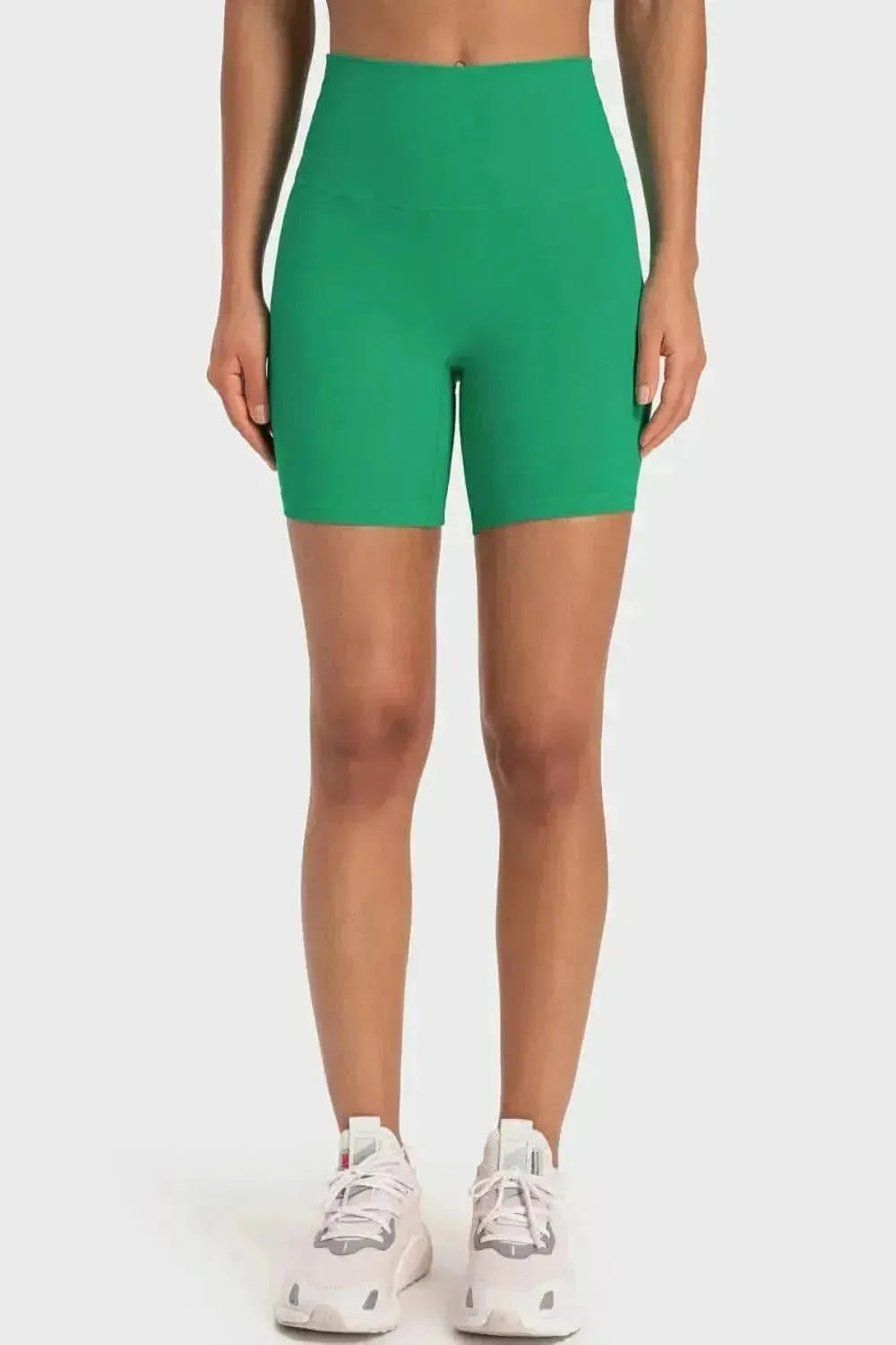 Staying Cozy Wide Waistband Biker Shorts - Bad Moms Club