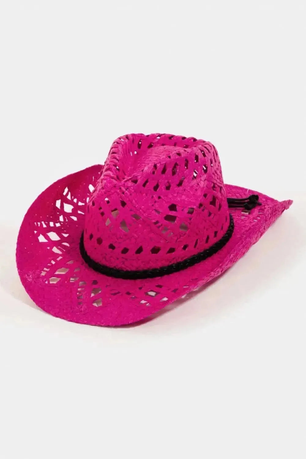 Fame Cutout Wide Brim Hat - Bad Moms Club