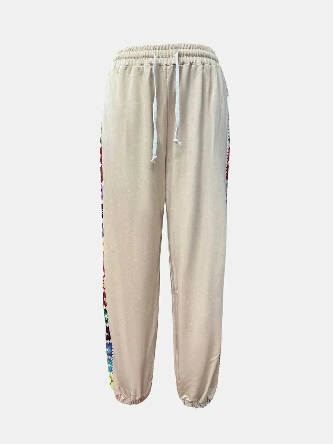 Perfee Drawstring High Waist Pants - Bad Moms Club