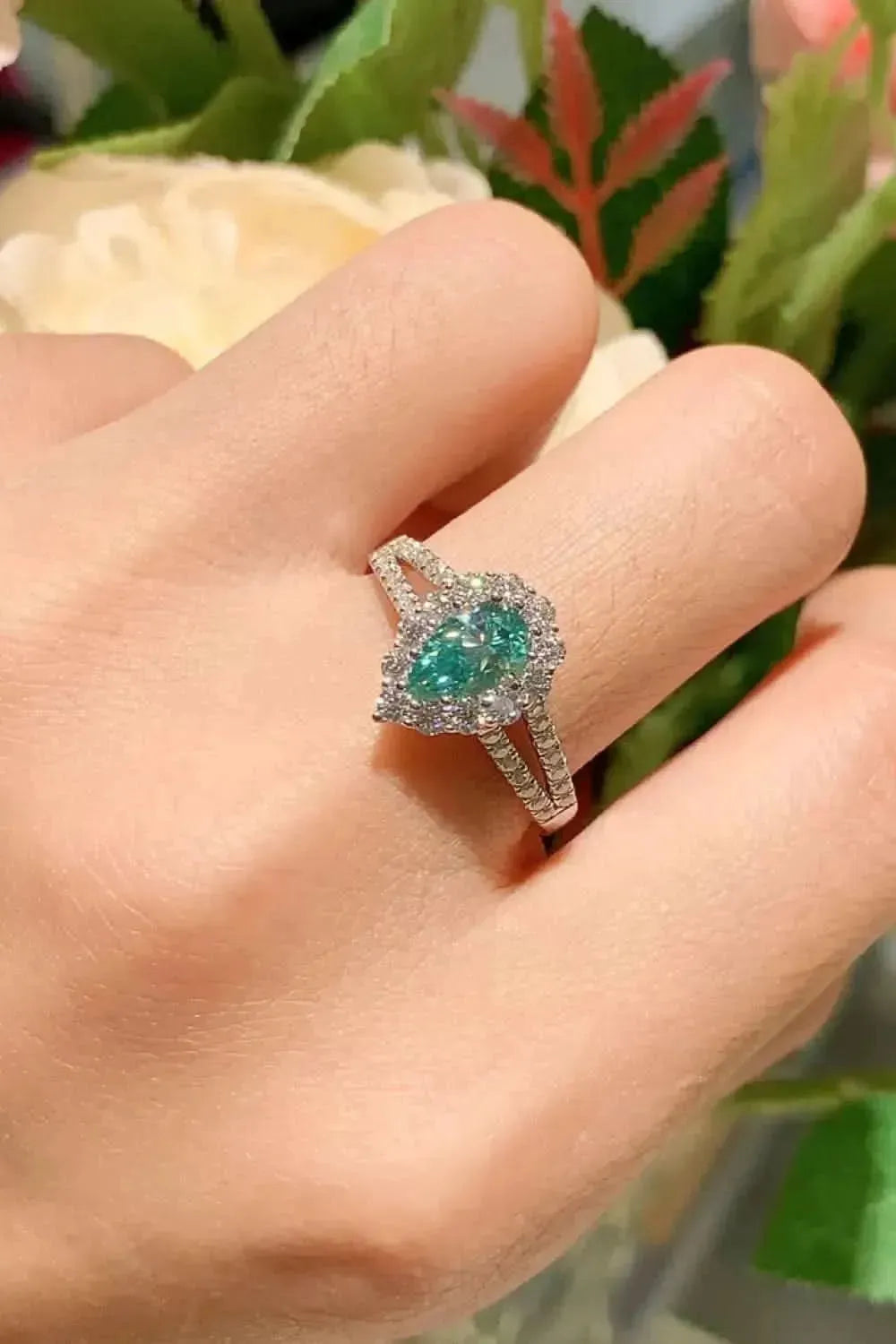 1 Carat Moissanite 925 Sterling Silver Ring - Bad Moms Club
