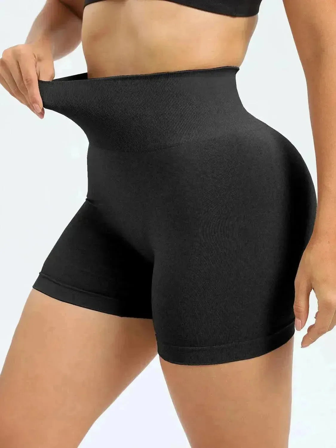 High Waist Active Shorts - Bad Moms Club