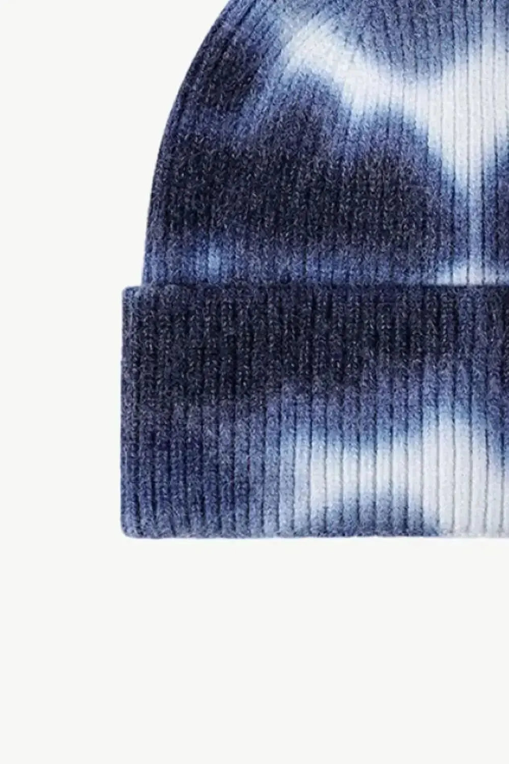 Tie-Dye Cuffed Knit Beanie - Bad Moms Club
