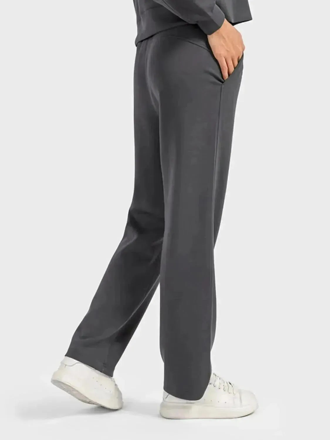 Drawstring Pocketed Sport Pants - Bad Moms Club