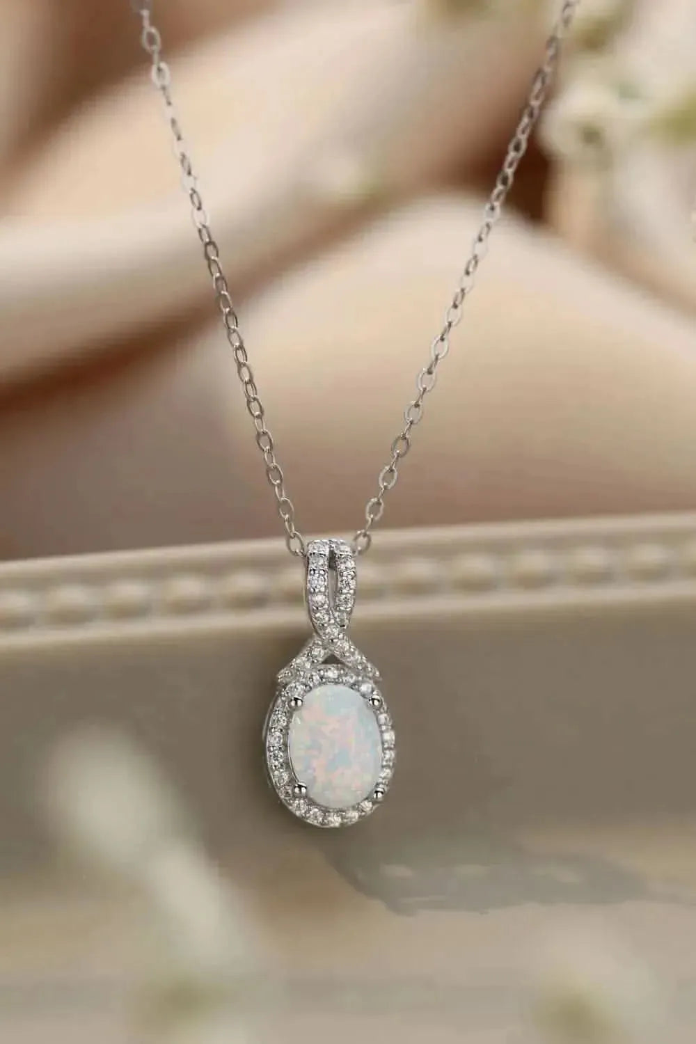 Feeling My Best Opal Pendant Necklace - Bad Moms Club