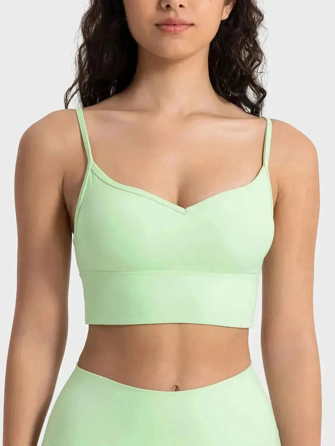 Spaghetti Strap Sport Bra - Bad Moms Club
