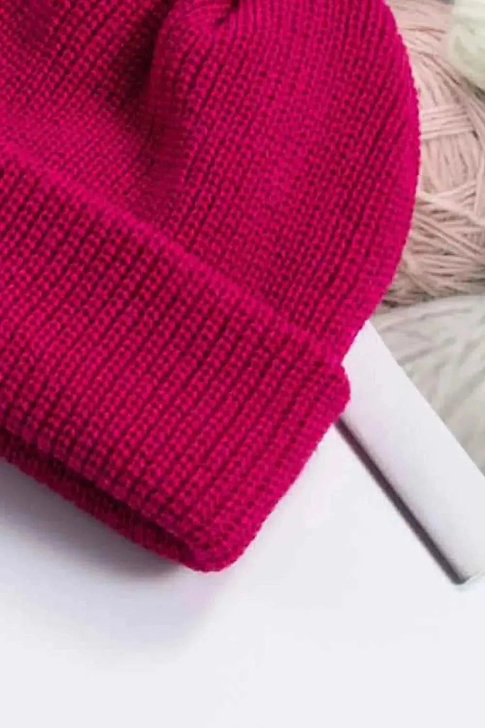 Cozy Rib-Knit Cuff Beanie - Bad Moms Club