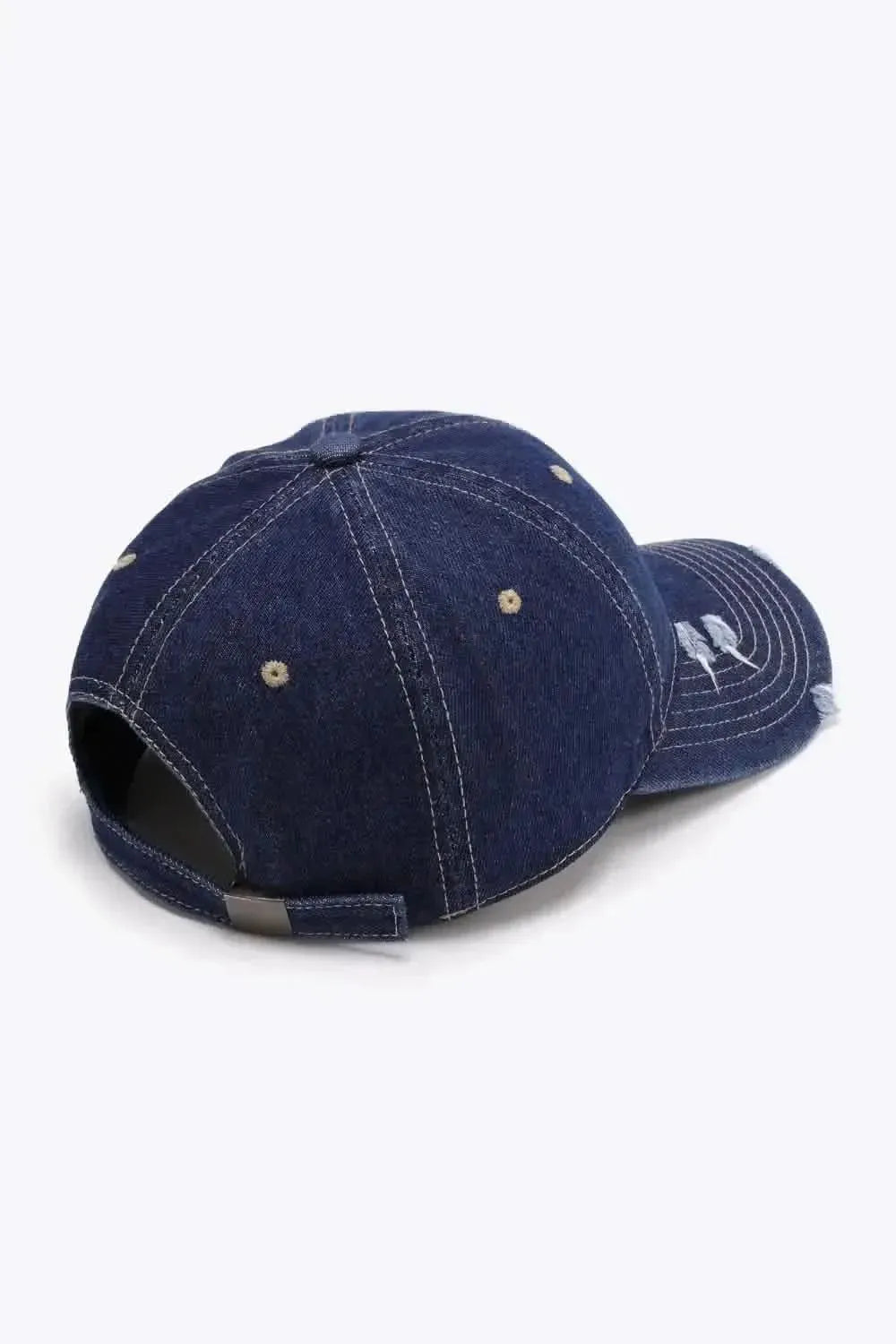 Distressed Adjustable Baseball Cap - Bad Moms Club