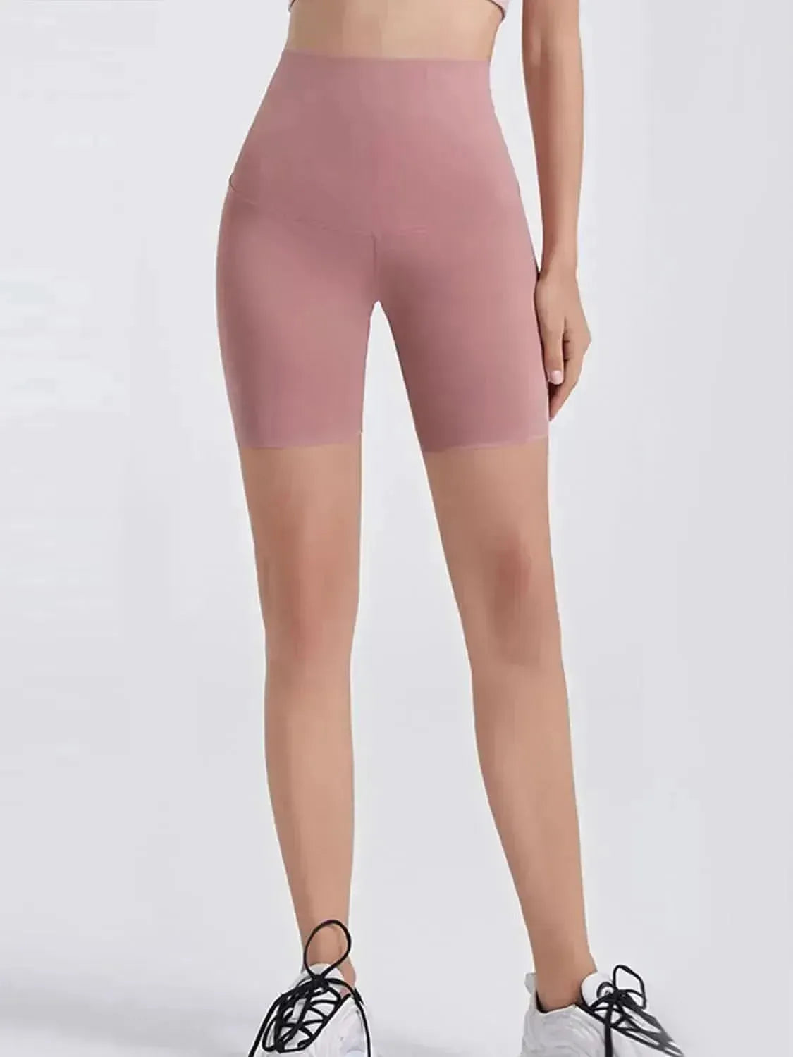 Wide Waistband Sports Shorts - Bad Moms Club