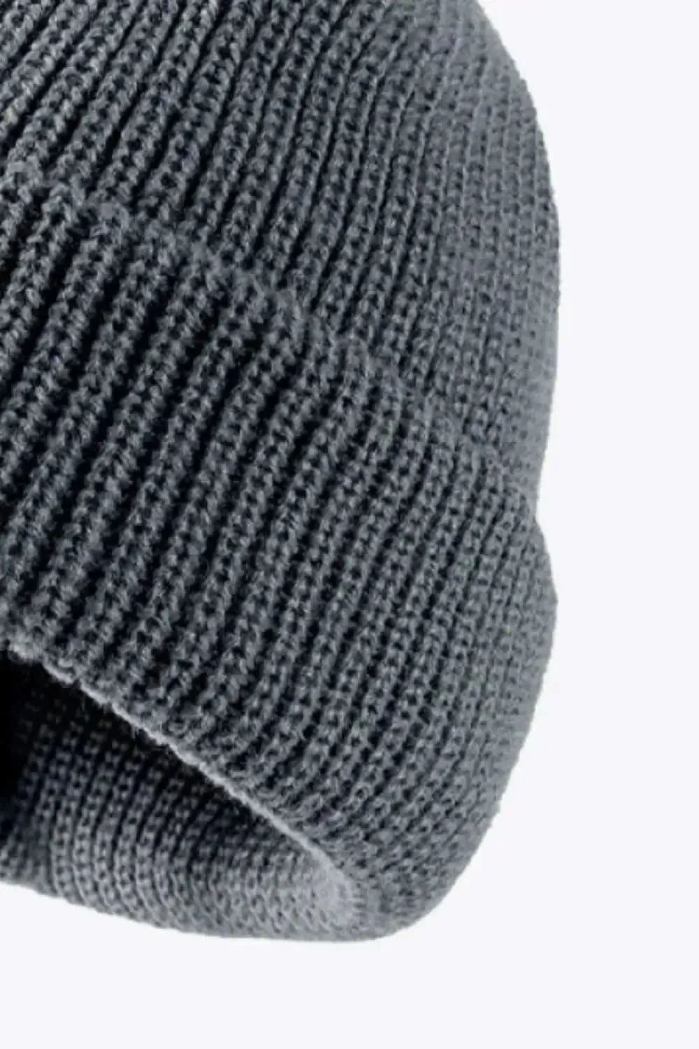 Calling For Winter Rib-Knit Beanie - Bad Moms Club