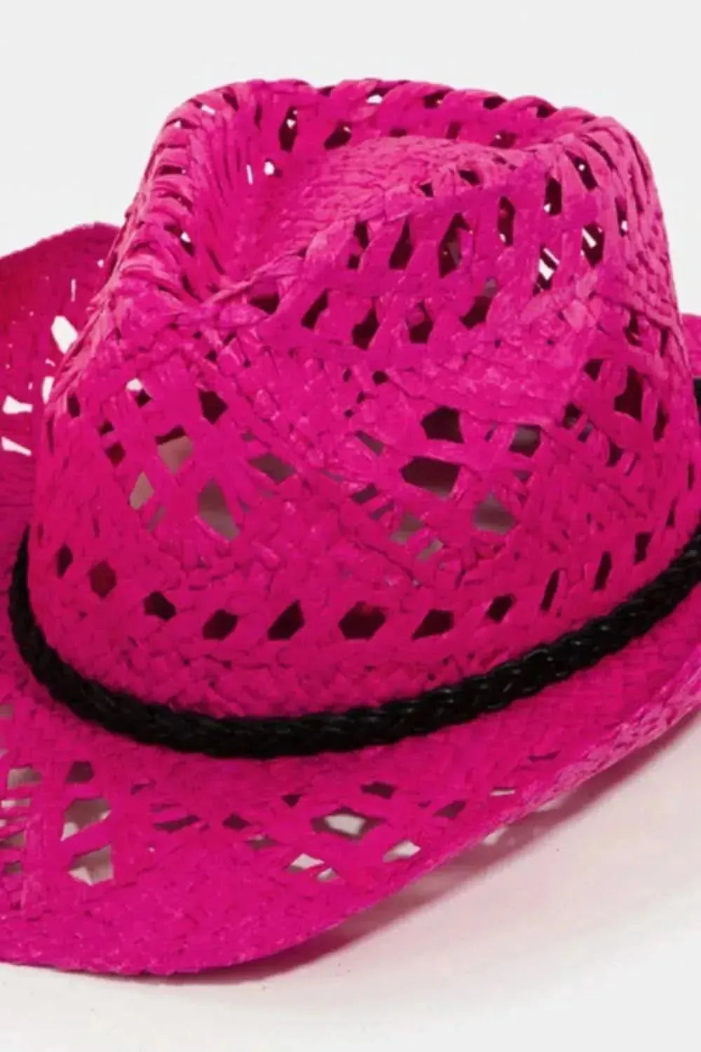 Fame Cutout Wide Brim Hat - Bad Moms Club