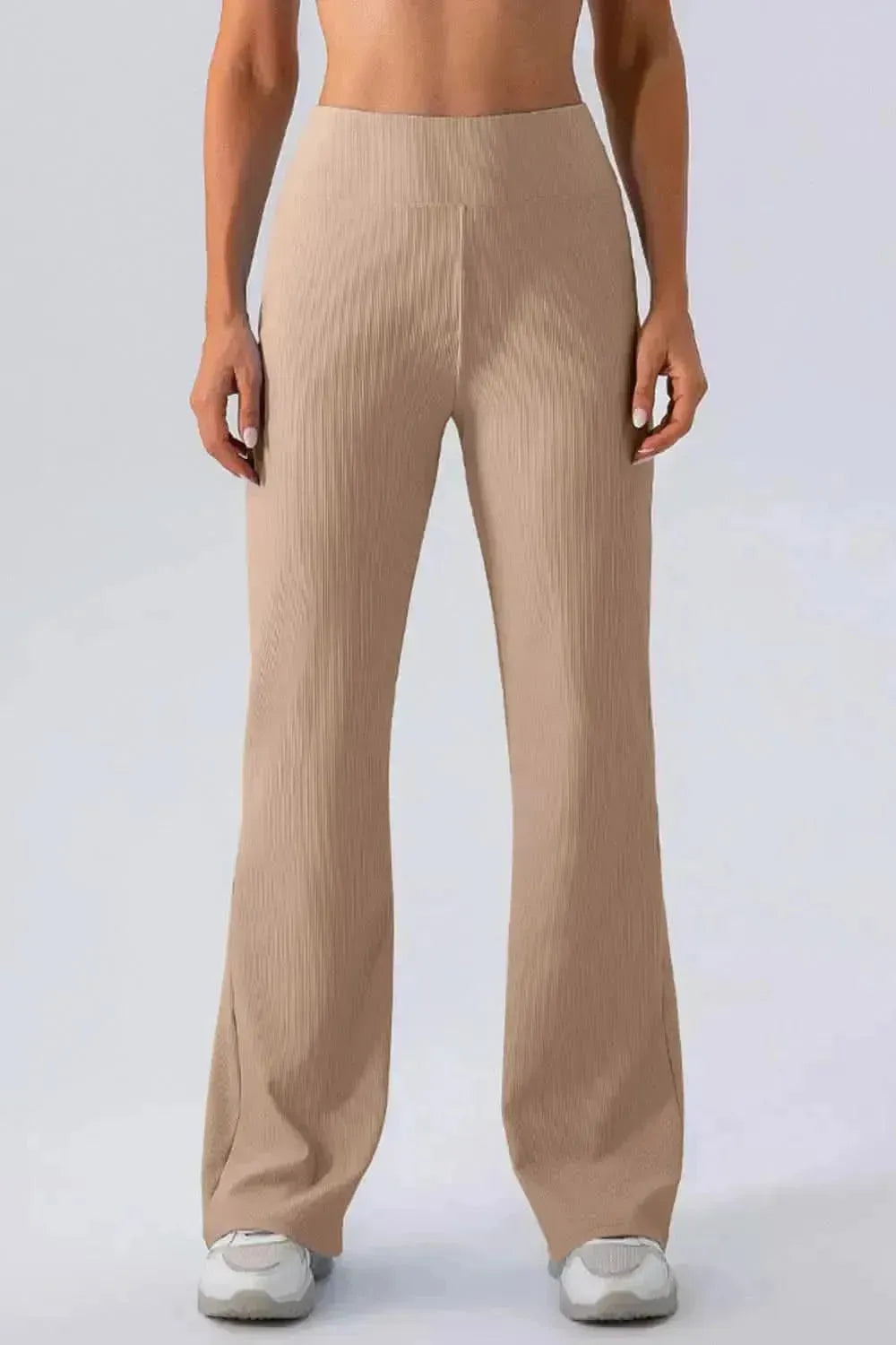 High Waist Straight Active Pants - Bad Moms Club