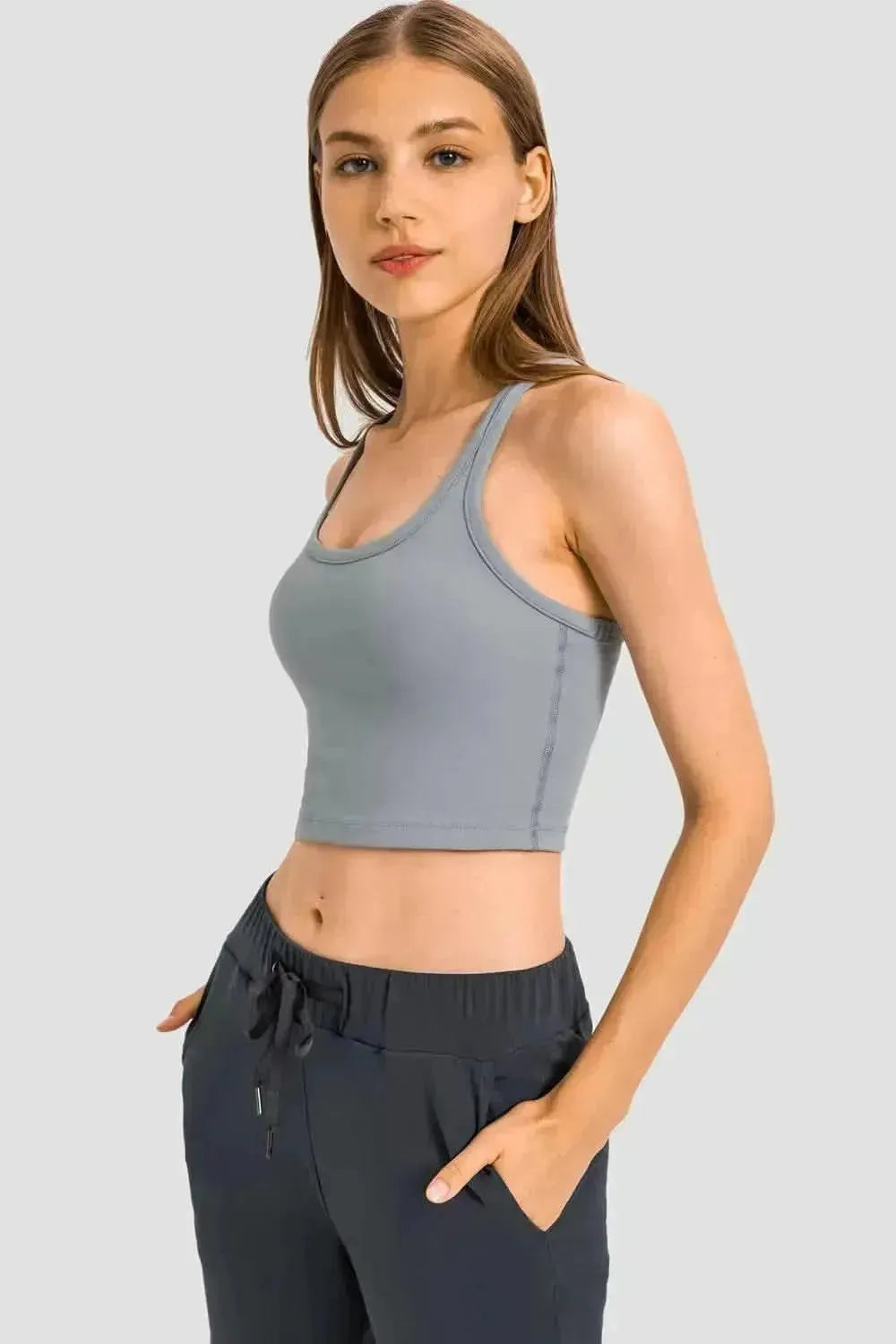 Racerback Sports Bra - Bad Moms Club