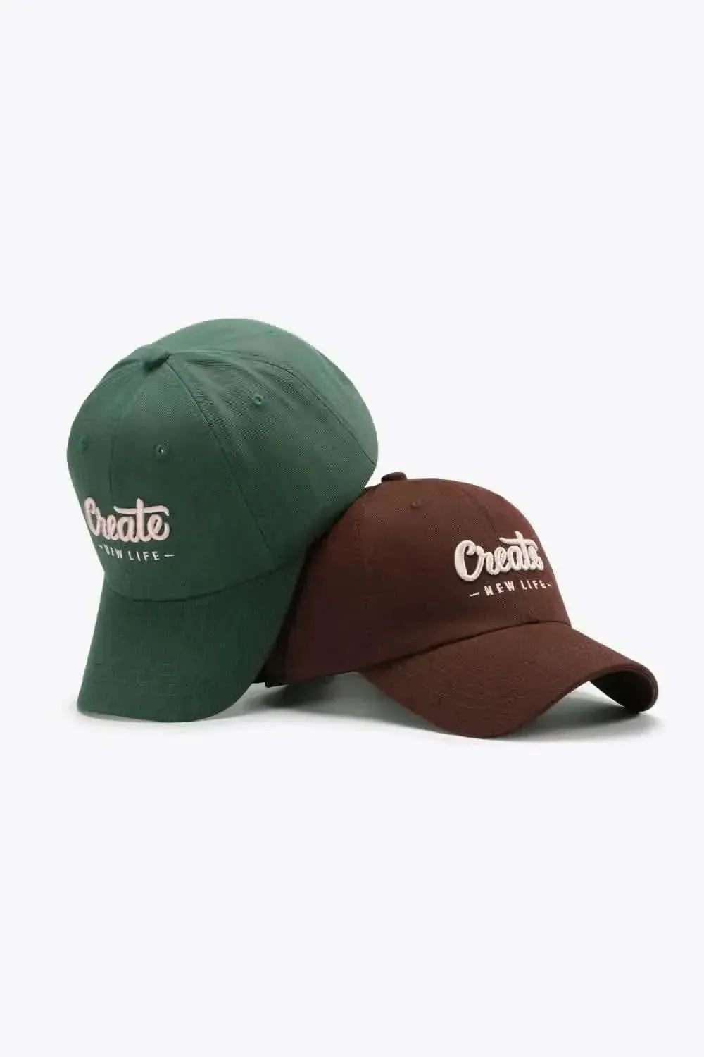 CREATE NEW LIFE Adjustable Cotton Baseball Cap - Bad Moms Club