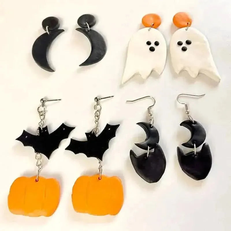 Halloween Theme Dangle Earrings - Bad Moms Club