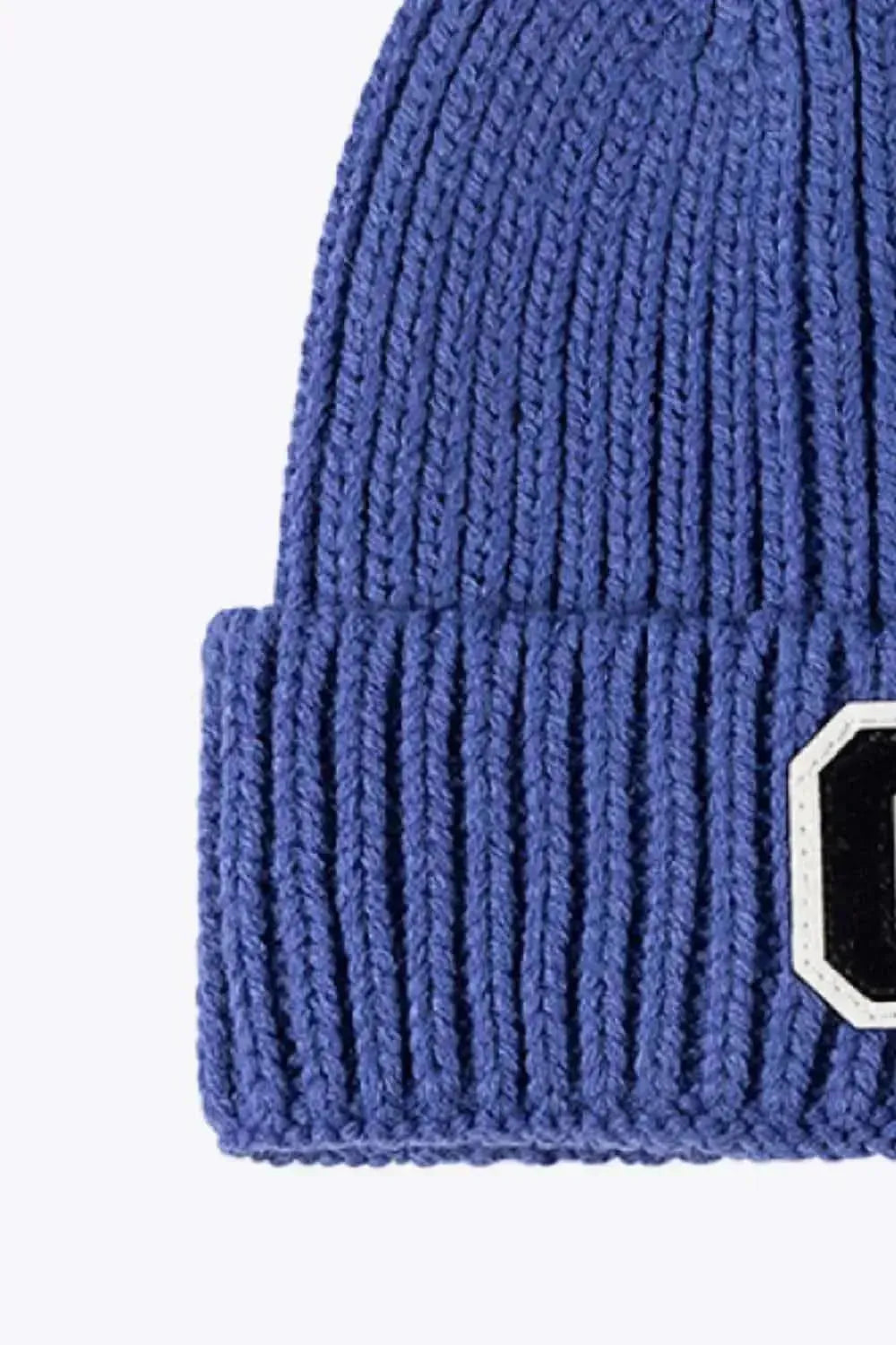 Letter C Patch Cuffed Beanie - Bad Moms Club