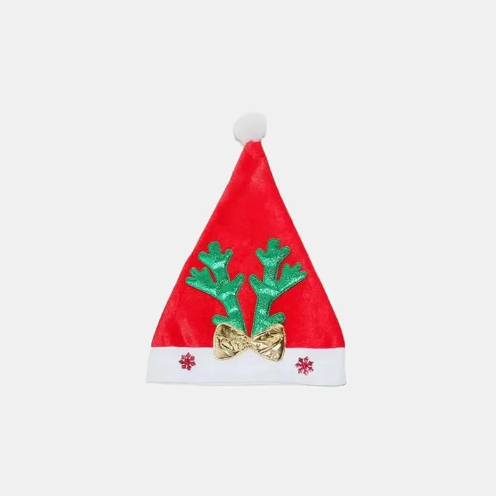 2 Piece Antler Christmas Hat with pompom - Bad Moms Club